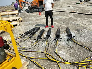 瑞安破碎錘效率太慢怎么辦石頭破裂機 靜態環保