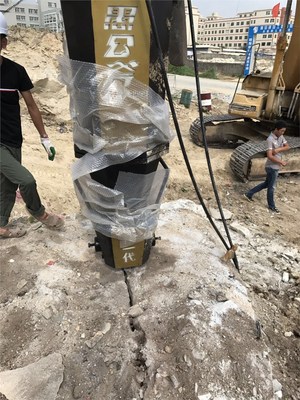 黑龍江鶴崗大理巖開采劈裂棒制造